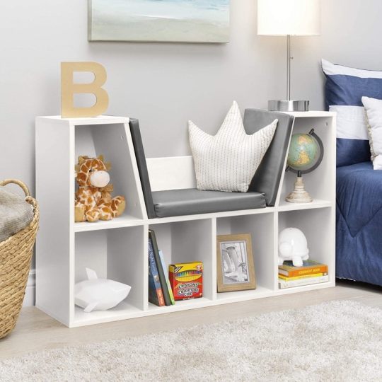 Multi-purpose storage organizer and reading nook