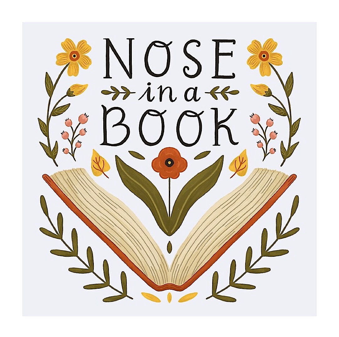 Nose in a book - best read posters