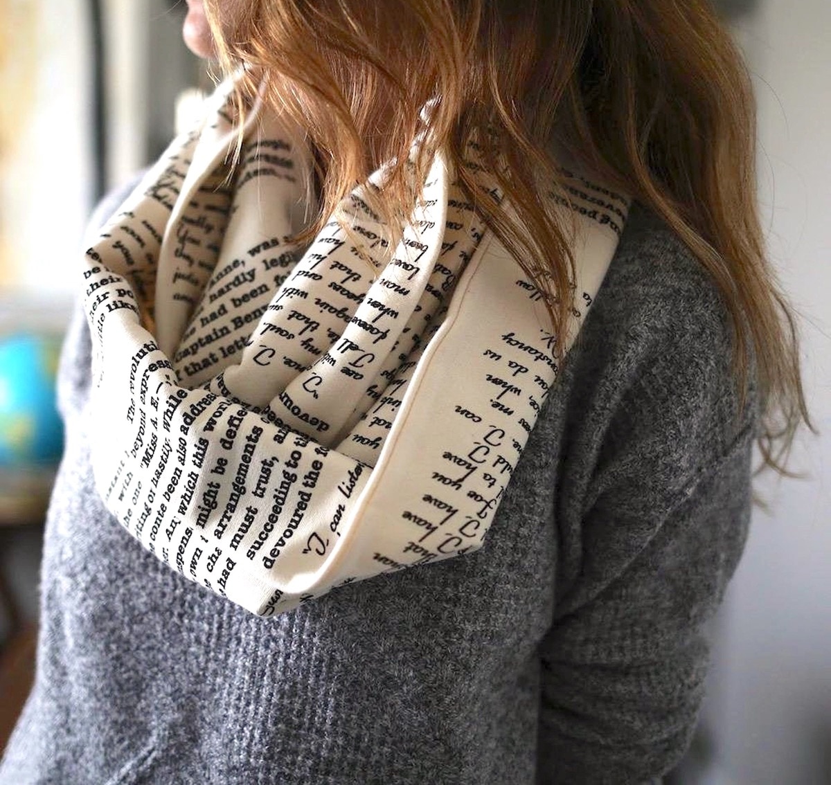 Persuasion novel scarf - best literary fashion