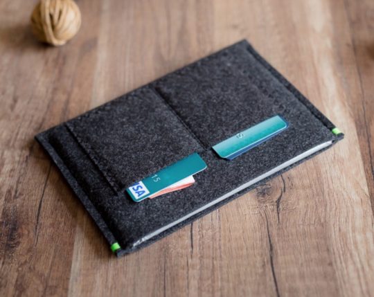 Phocket Dark Felt Kobo Sleeve