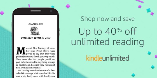 Prime Day 2017 - Kindle Unlimited prepaid plans 40 percent off