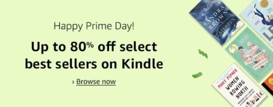 Prime Day deals on Kindle books are available for all customers