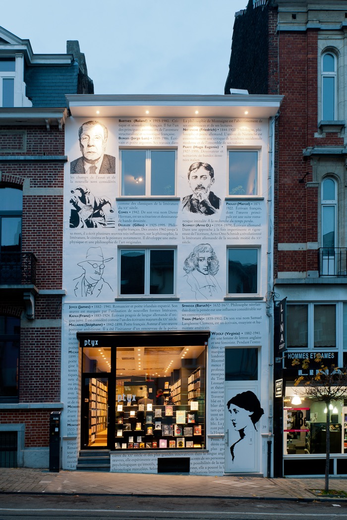 Ptyx Bookstore in Belgium