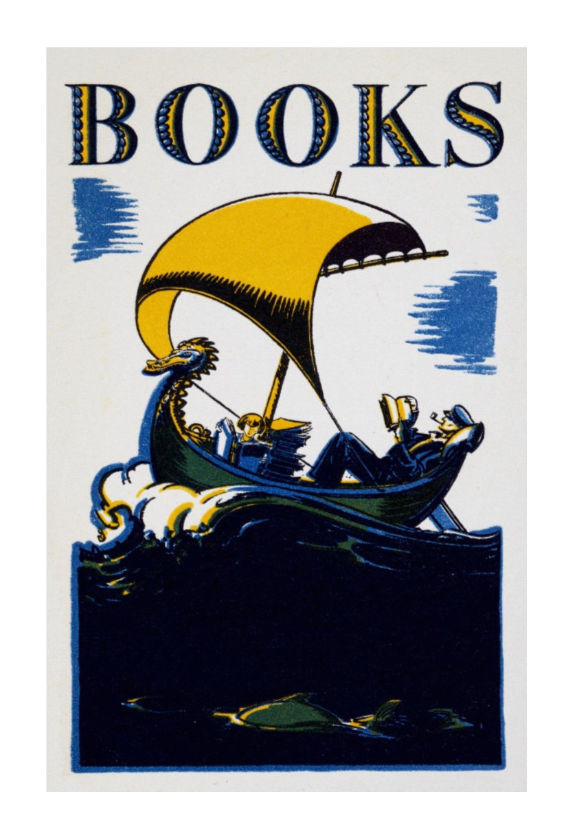 Retro book posters: Books 1930