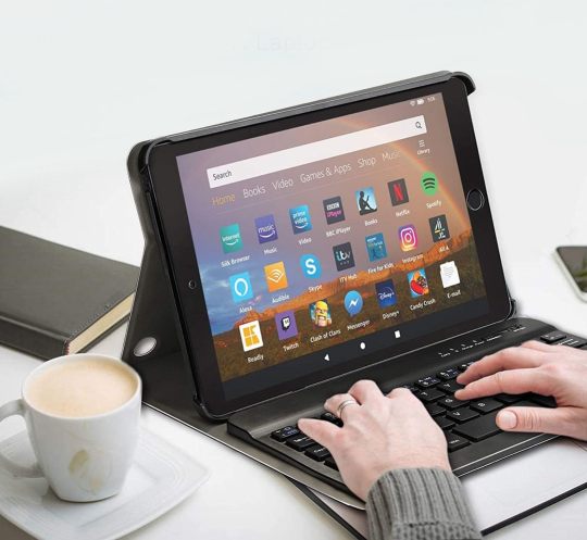 Solid Amazon Fire HD 8 detachable keyboard case