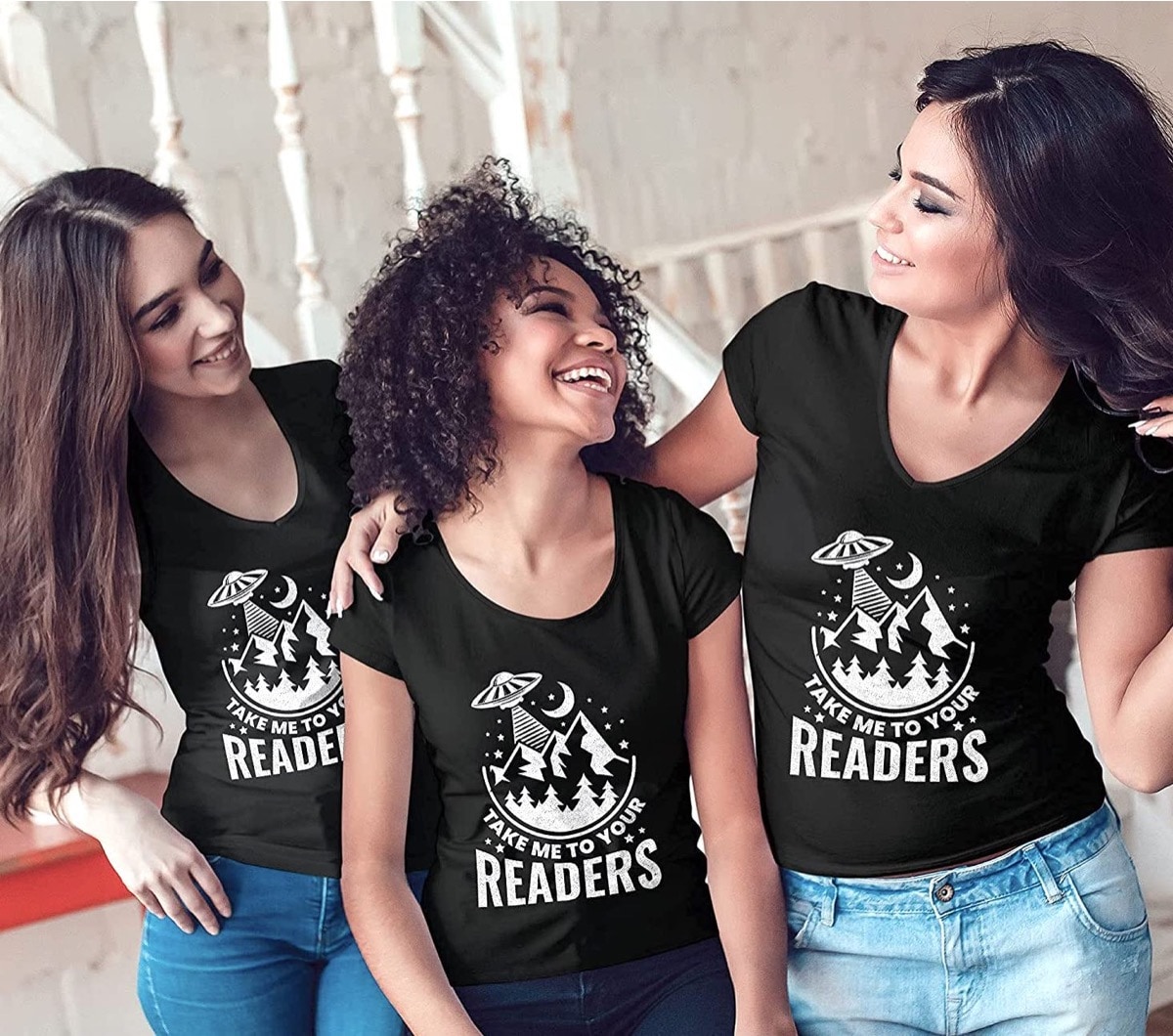 Take me to your readers t-shirt - literary clothes