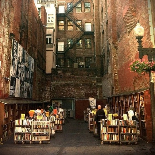 The Brattle Book Shop in Boston