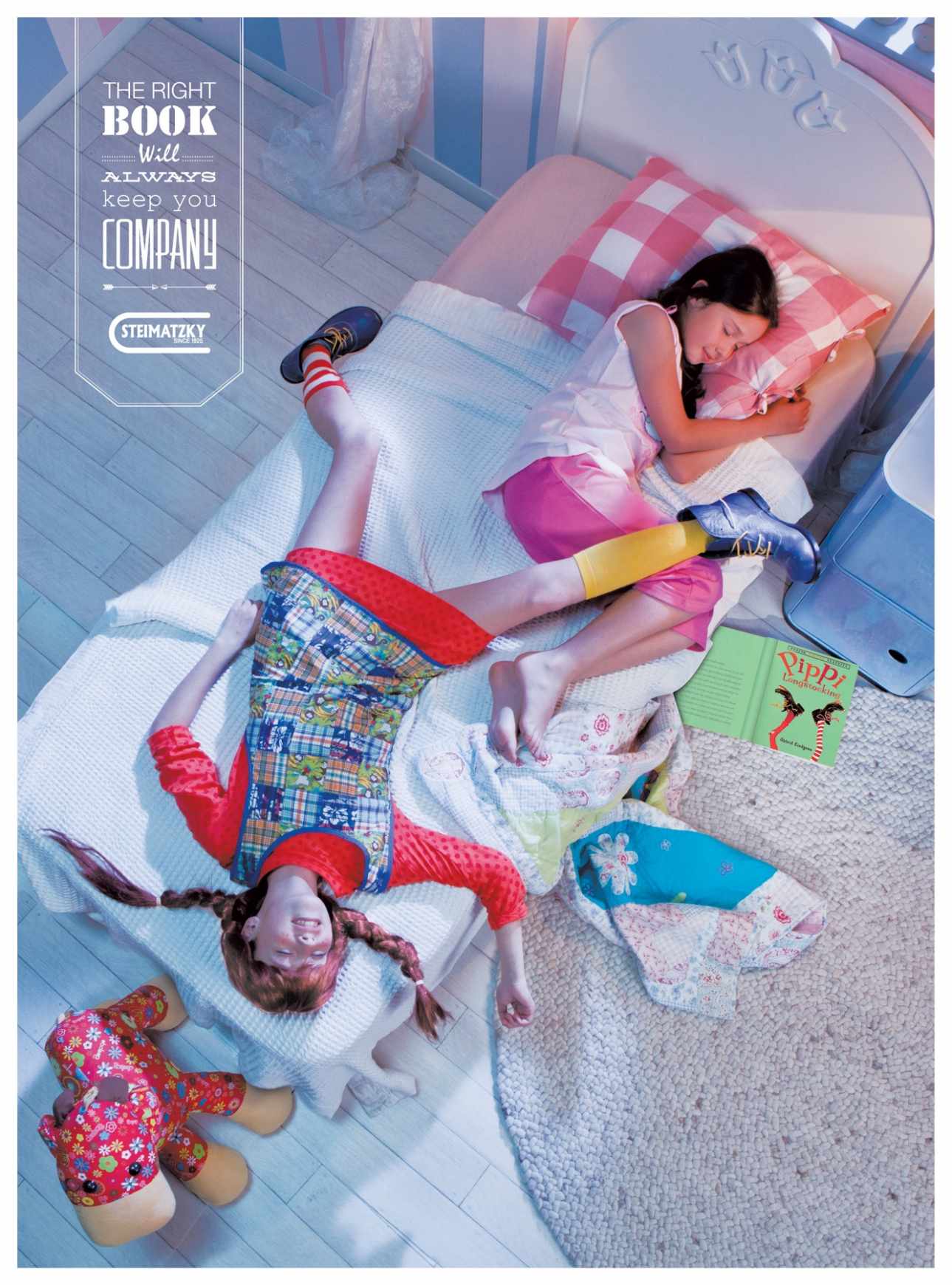 The right book will always keep you company - Pippi