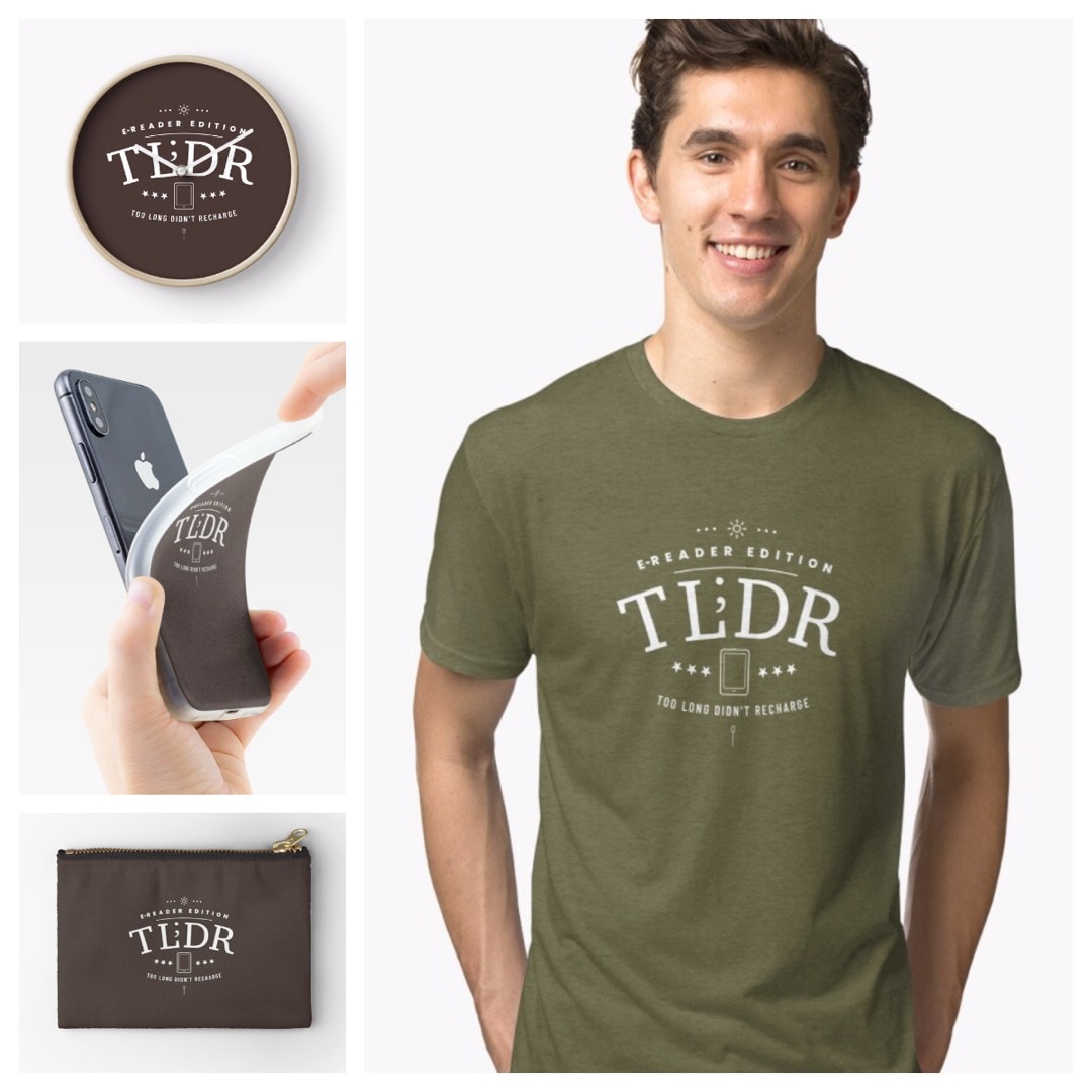 Too long didnt recharge - tshirts wall art accessories