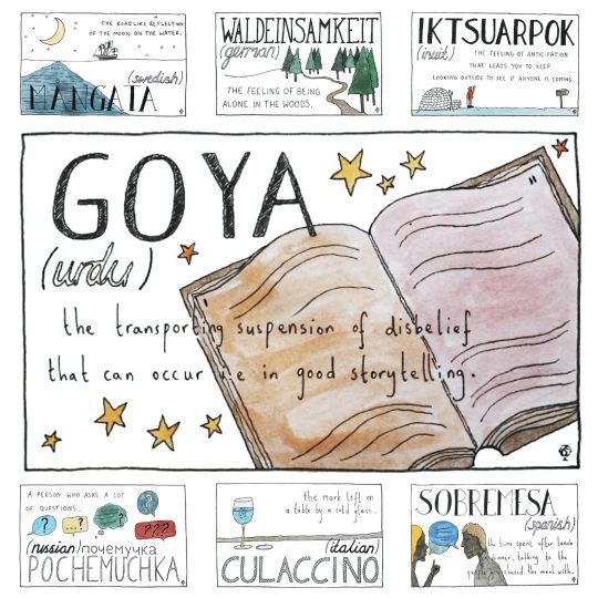 Untranslatable words from around the world illustrated by Ella Frances Sanders