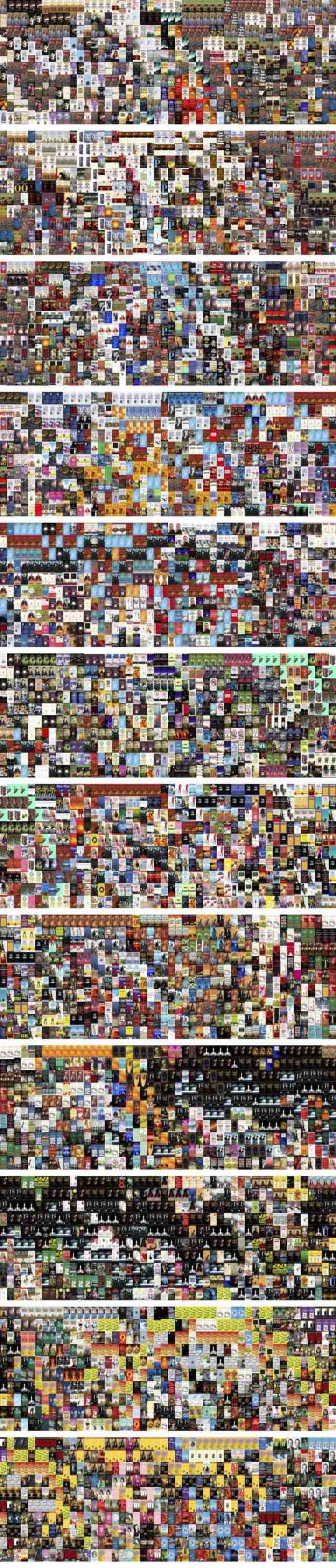 USA Today weekly bestsellers 2000-2011