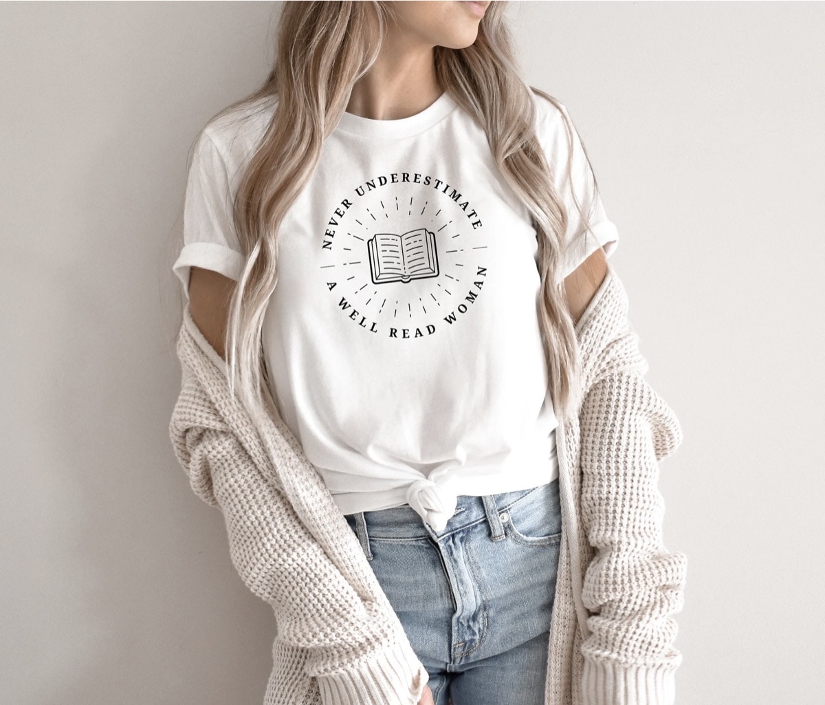 Well-read woman t-shirt - best literary clothes