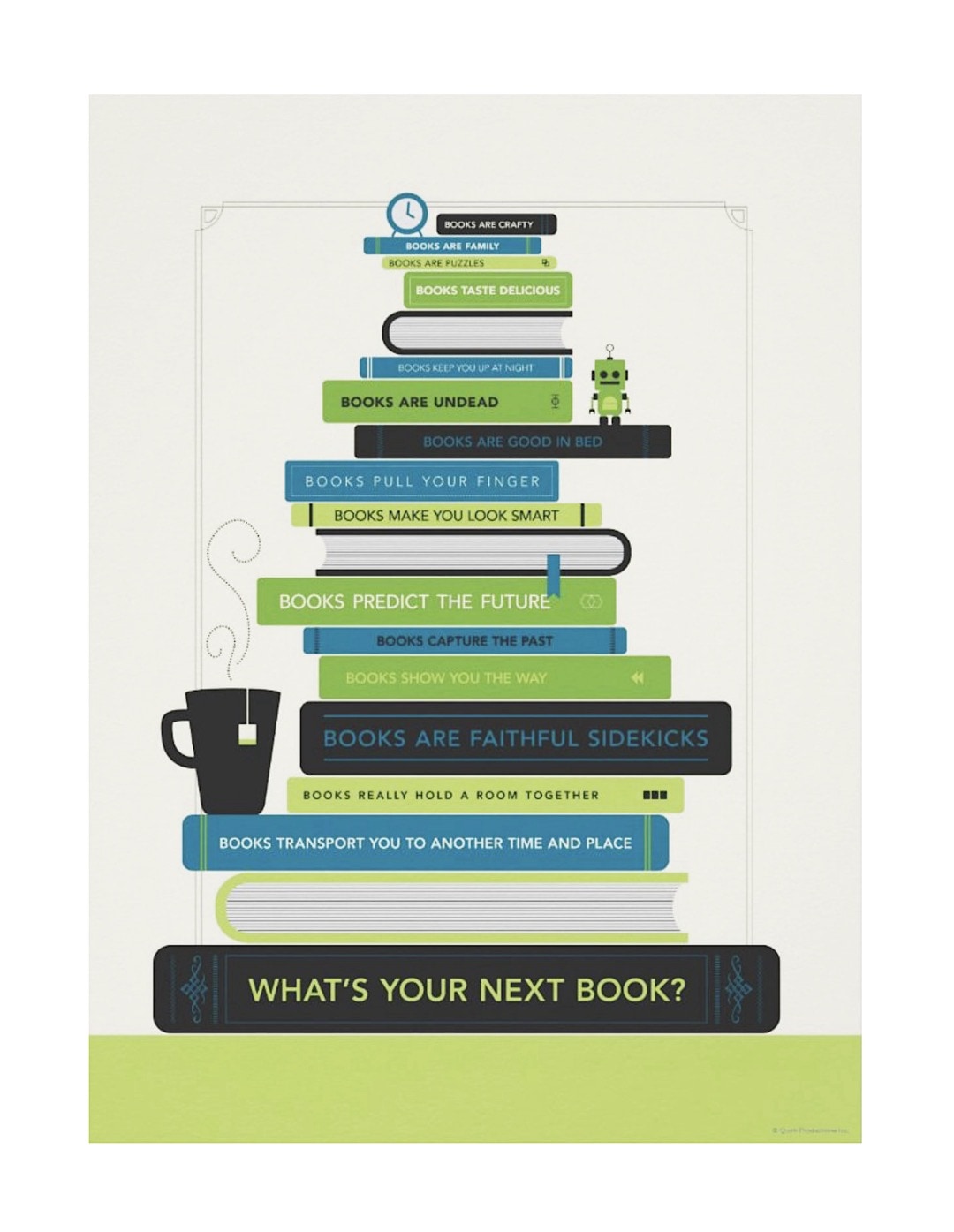 What is your next book - best posters that encourage to read